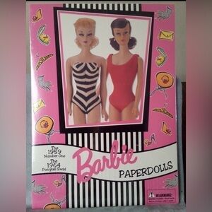 Vintage Barbie Paper Dolls,  Orig. Pkg.